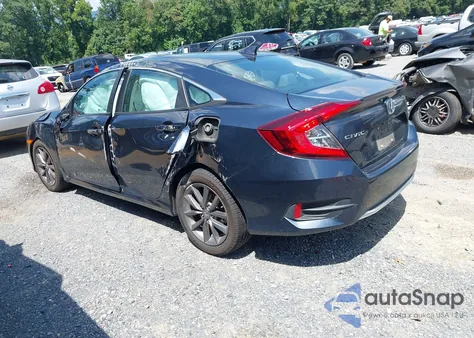 2021 Honda Civic Ex-L z USA, uszkodzony, nr VIN 19XFC1F74ME000494